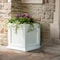 Mayne Fairfield 28in Square Planter - White 8800-W - alternate 1